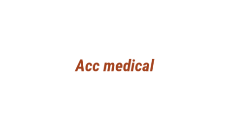 Логотип компании Acc medical