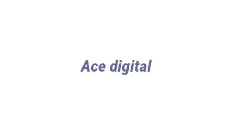 Логотип компании Ace digital