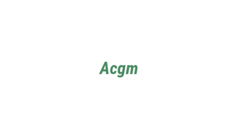 Логотип компании Acgm