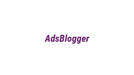 Логотип компании AdsBlogger