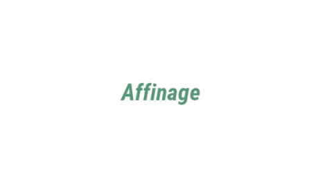 Логотип компании Affinage