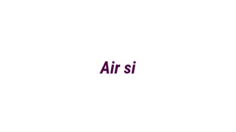 Логотип компании Air si