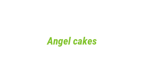 Логотип компании Angel cakes