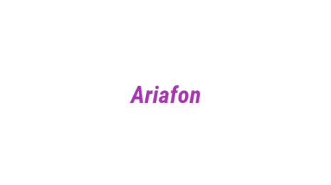 Логотип компании Ariafon