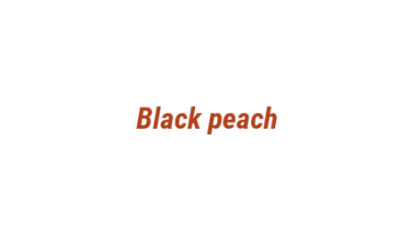 Логотип компании Black peach