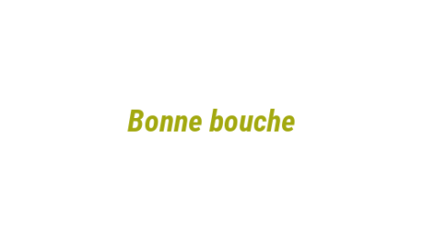 Логотип компании Bonne bouche