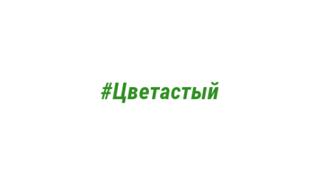 Логотип компании #Цветастый