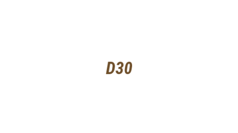 Логотип компании D30