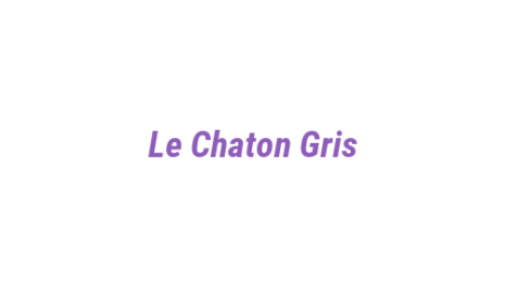 Логотип компании Le Chaton Gris